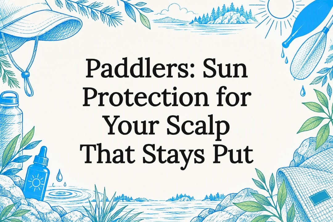 Scalp sun protection title card