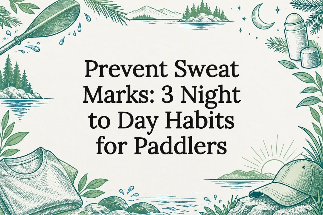 Paddling sweat prevention title card