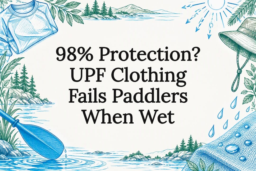 UPF paddling clothing title card