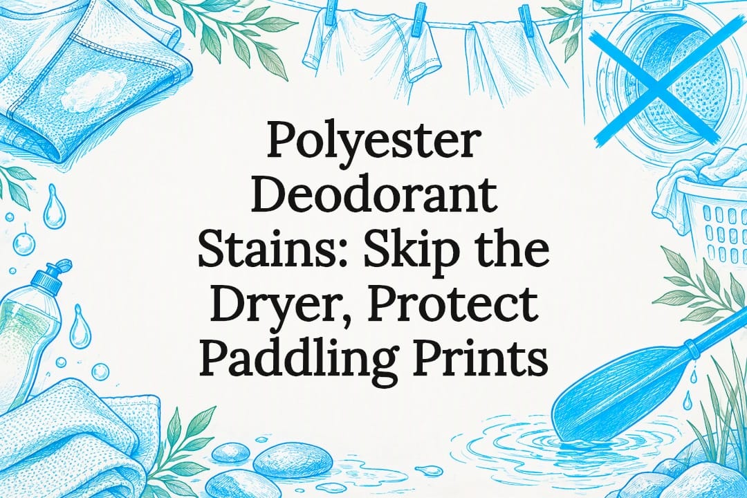 Decorative laundry-care and paddling title card