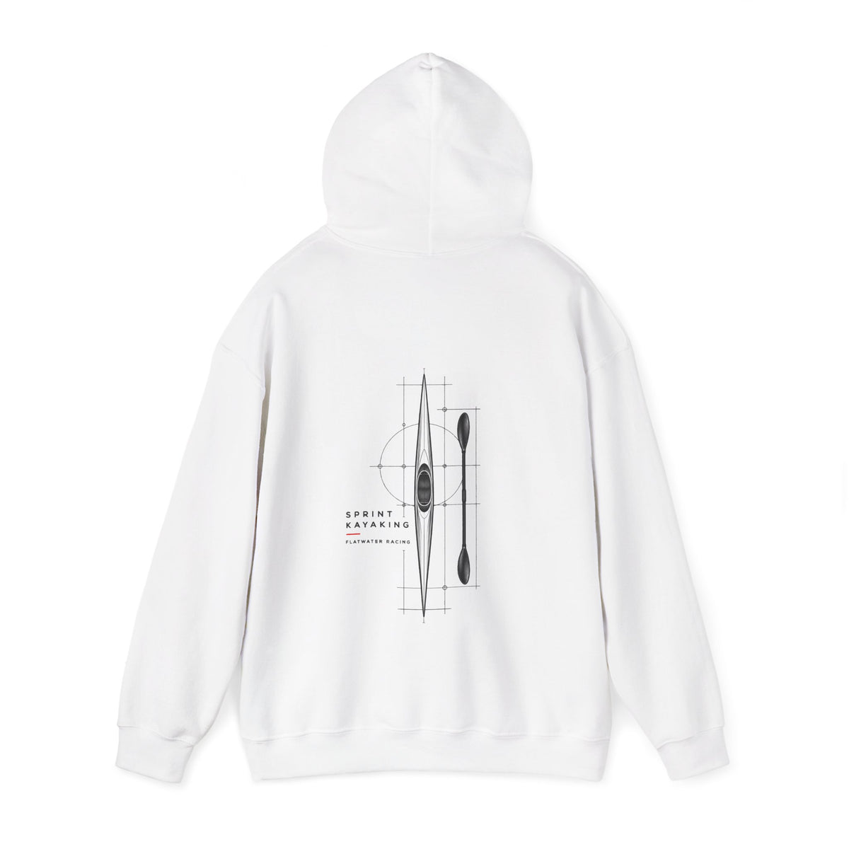 Sprint Kayak Blueprint Hoodie
