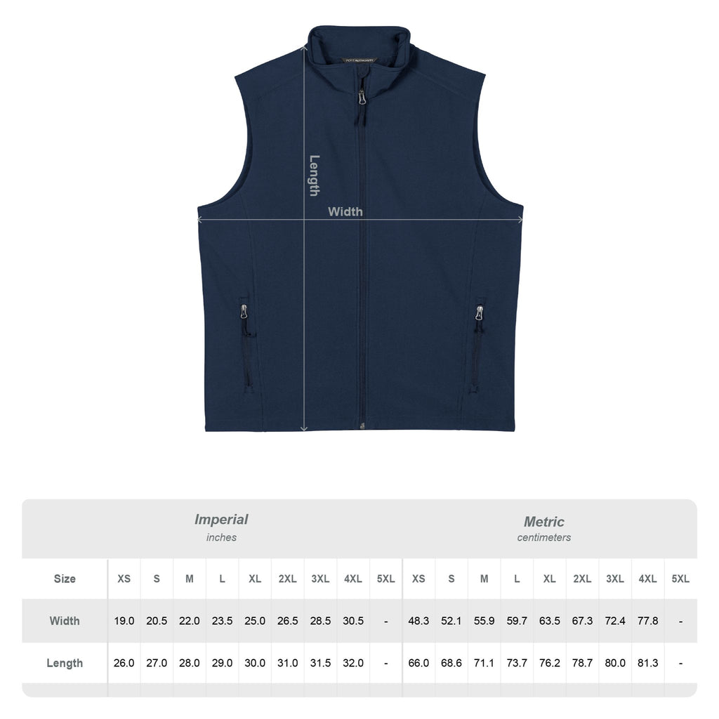 J&P Men's Soft Shell Vest
